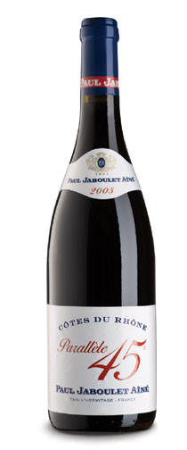 cotes_parallele Côtes-du-Rhône Parallèle 45 Rouge 2006